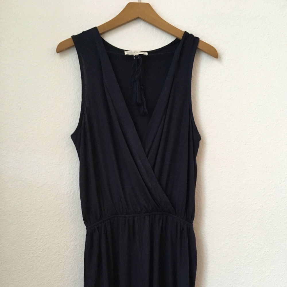 Navy Romper